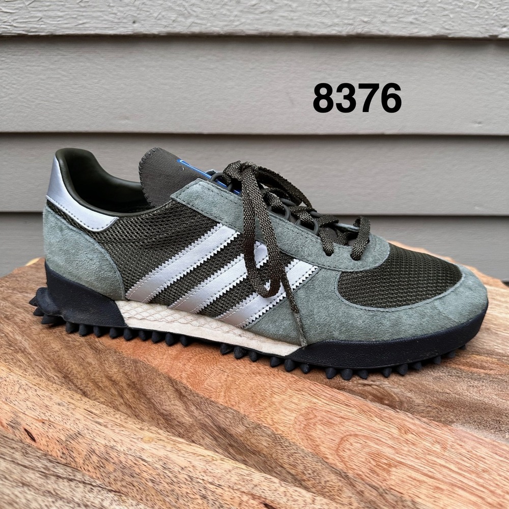 Adidas Marathon TR Base Green Night Cargo Silver BB6803 Mens 11 Trail Shoes